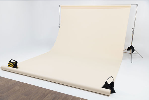 Alquiler de fondo de color beige Backdrop Medellín