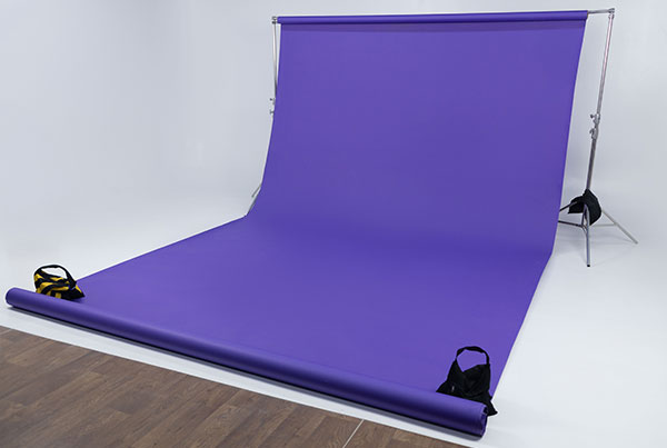 Alquiler de fondo de color morado Backdrop Medellín